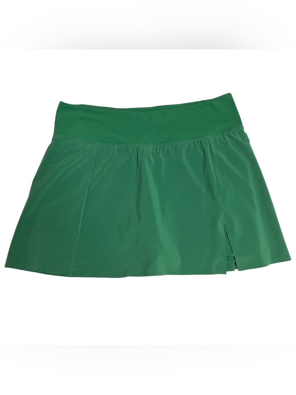 TNA Green Athletic Skort with Side Slit